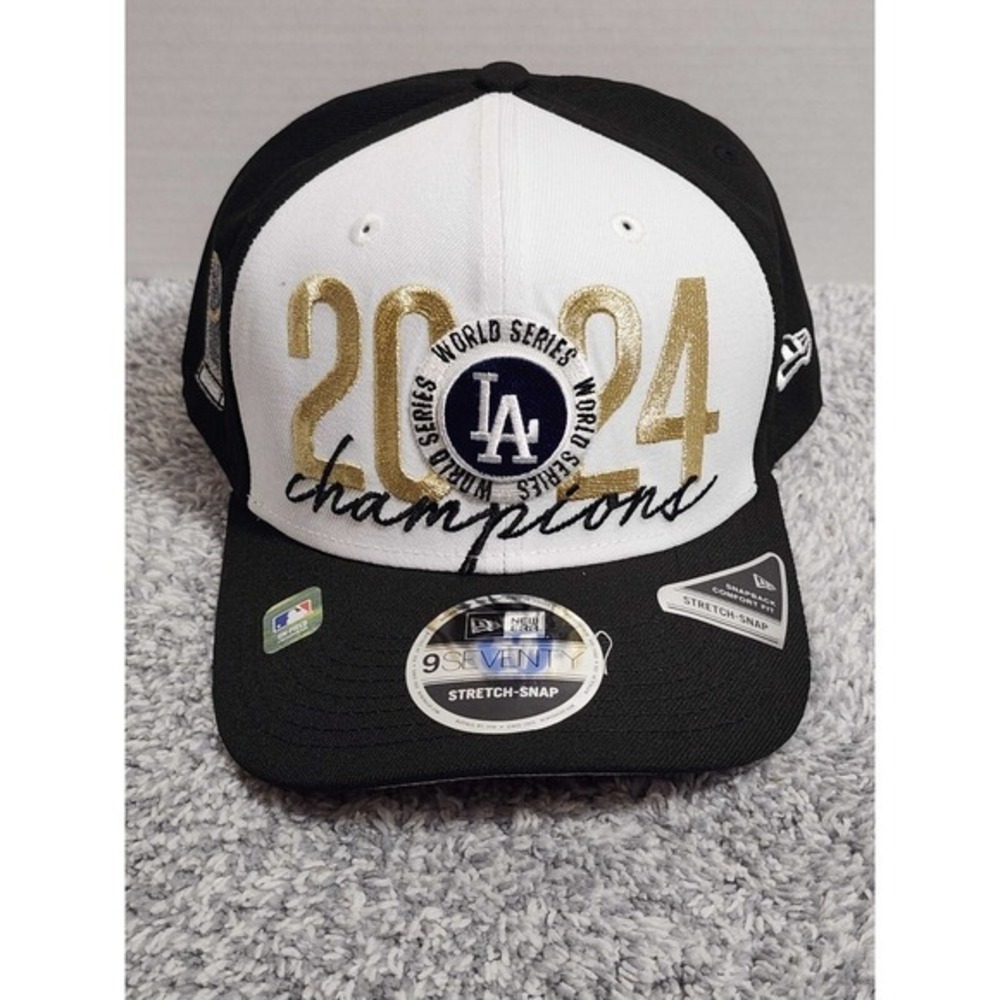New Era 9SEVENTY Los Angeles Dodgers 2024 World Series Champions Locker Room Hat